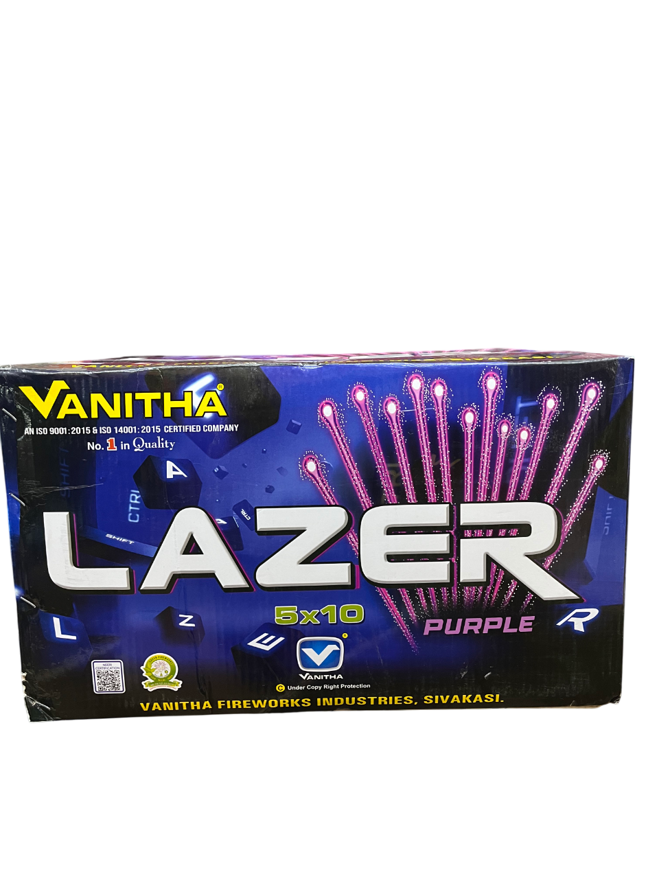 Lazer Purple 5*10
