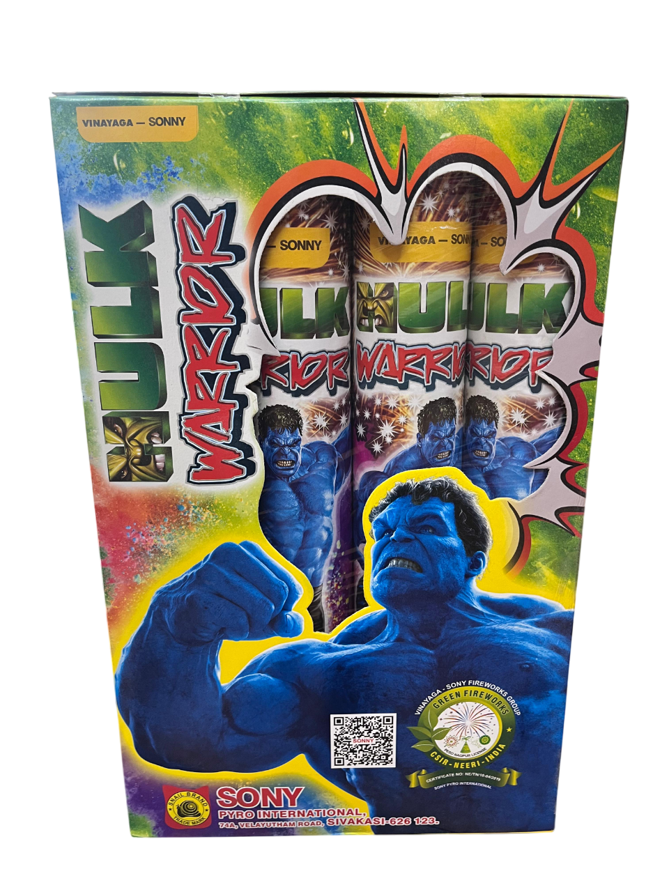 Sony Hulk Warrior Crackling(3 pcs)
