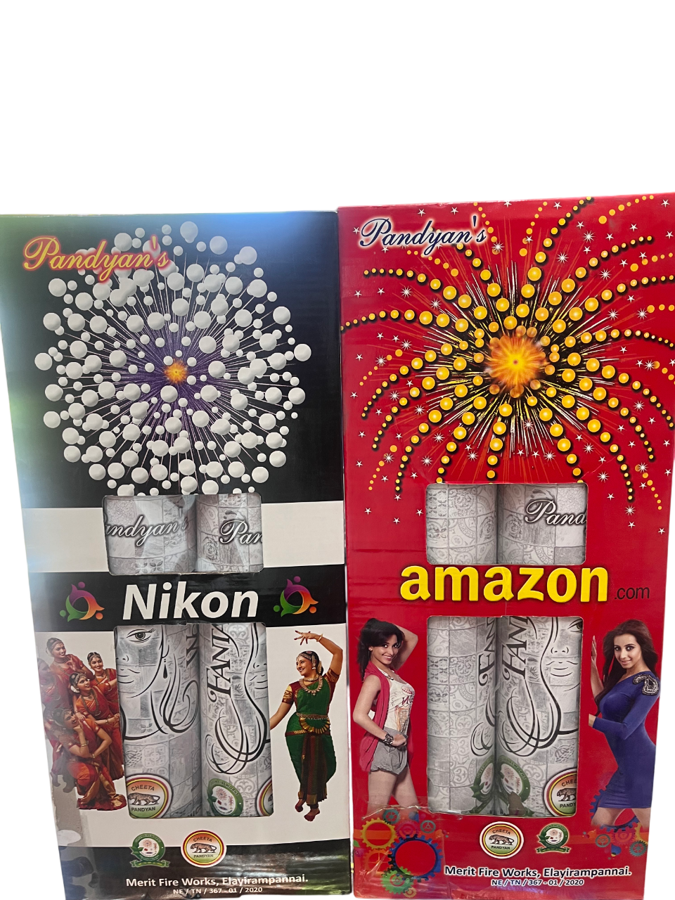 Pandyan 4 inch Aerial Fancy(2 pcs)