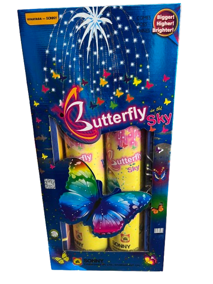 Butterfly in the Sky(2 pcs)